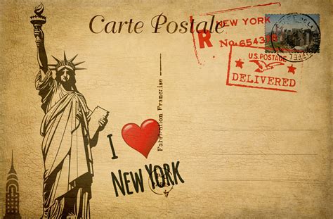 Vintage Postcard New York Free Stock Photo - Public Domain Pictures