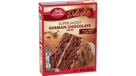 Betty Crocker™ Super Moist™ Delights German Chocolate Cake Mix ...