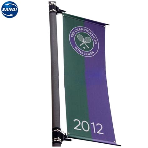 Outdoor advertising hanging lamp pole banner - Buy Product