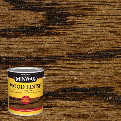 Minwax Wood Finish, Dark Walnut, Oil-Based Wood Stain, Gallon - Walmart.com