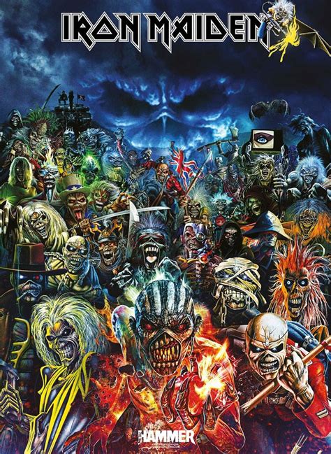 Iron maiden eddie album covers - bitebillo