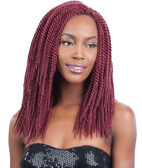 SENEGAL TWIST LARGE 12" - FREETRESS SYNTHETIC CROCHET BRAID HAIR PRE-LOOPED | eBay