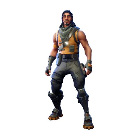 Tracker - Fortnite Skin - Male Military Skin with Long Hair