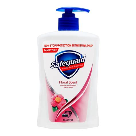 Buy Safeguard Floral Scent Antibacterial Liquid Hand Wash, 420 ml ...