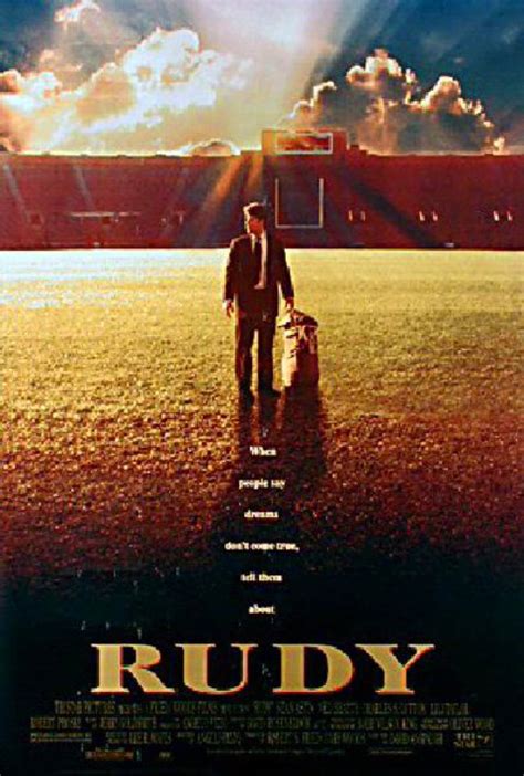 Rudy Original 1993 U.S. One Sheet Movie Poster - Posteritati Movie ...