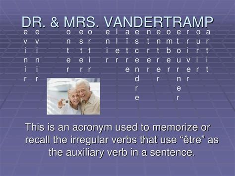 PPT - Dr. & Mrs. Vandertramp PowerPoint Presentation, free download - ID:4066439