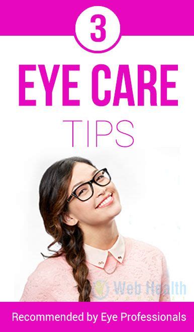 Top 5 Eye Care Tips to Protect your Eyes | Eye care, Eye care routine, Care