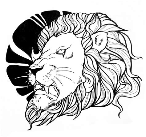 lion line by weliss on DeviantArt