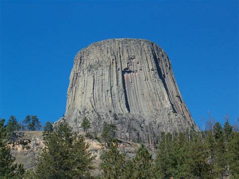 Stock JPEG devils tower formation