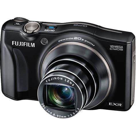 FUJIFILM FinePix F770EXR Digital Camera (Black) 16228549 B&H