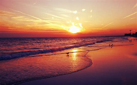 Sunset Beaches HD Images | PixelsTalk.Net