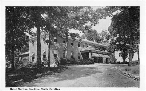 Norlina North Carolina Hotel Norlina View From Driveway Antique PC V9339 - Mary L. Martin Ltd ...