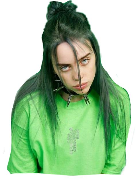 Billie Eilish Neon Green Hair