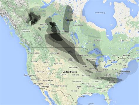 Wildfire smoke map, May 16, 2016 - Wildfire Today