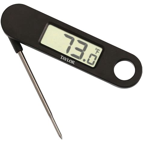 Taylor Digital Folding Probe Thermometer in the Meat Thermometers ...