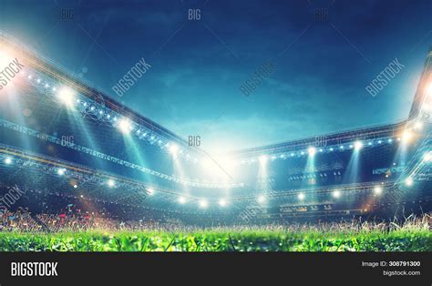 Full Night Football Image & Photo (Free Trial) | Bigstock