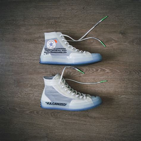 Nike And Off-White's Converse Chuck Taylor Shoe Is Finally Dropping