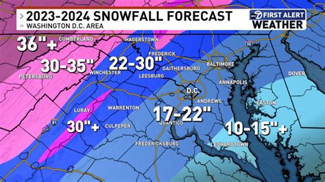 Above average snowfall expected for DC area this winter - WTOP News