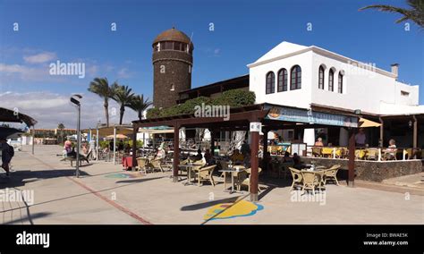 Harbour restaurant caleta de fuste hi-res stock photography and images ...