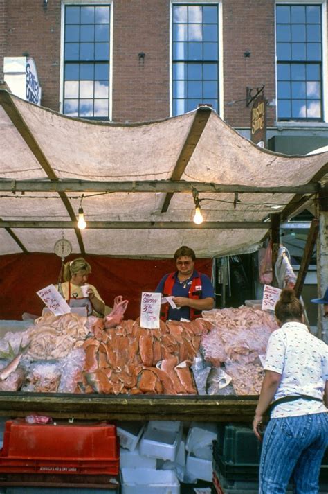 Free Vintage Stock Photo of Meat Shop at Farmers Market - VSP