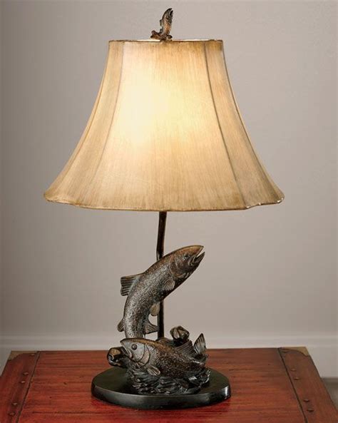 Just found this Fish Table Lamp - Jumping Fish Lamp -- Orvis on Orvis.com! | Fish lamp, Lamp ...