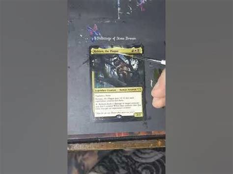 My Personal Favorite Voltron Commander! Kelsien Goes Borderless! MTG Altered Art - YouTube