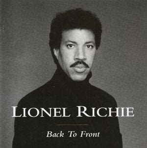 Lionel Richie - Back To Front Lyrics and Tracklist | Genius