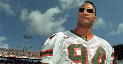 The Rock's College Football Rookie Card Just Sold For A Lot Of Money