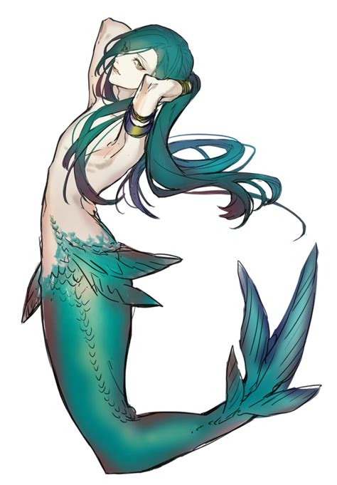 Anime Mermaid Drawing | Free download on ClipArtMag