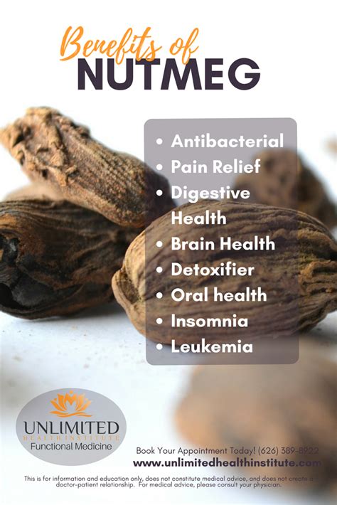 Health Benefits of Nutmeg | Food health benefits, Benefits of organic ...