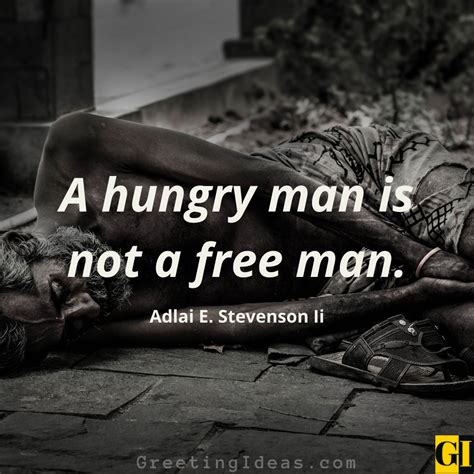 35 Sad Starving Quotes and Sayings to Ponder Upon