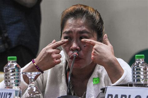 Former employers of domestic worker Elvie Vergara appear at Senate ...