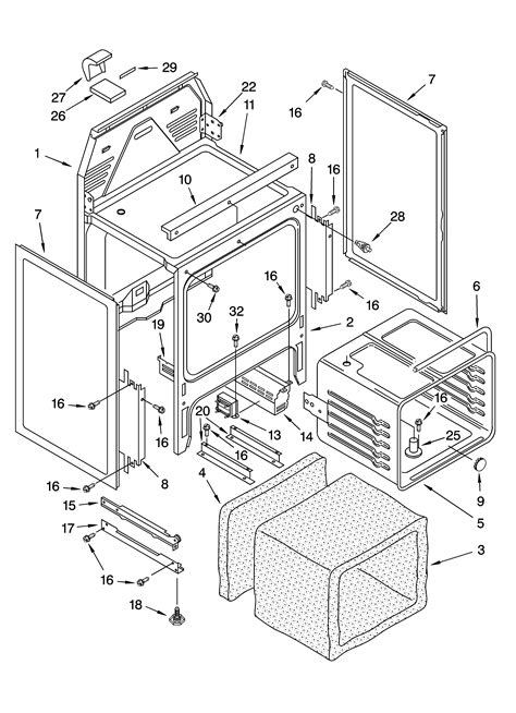 Kitchenaid Superba Oven Parts Diagram | Besto Blog