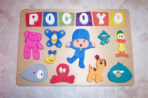 Pocoyo Puzzle by MonkayMayhem on DeviantArt | Pocoyo, Wooden puzzles, Puzzle