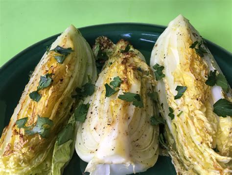 Roasted Napa Cabbage with Garlic | Food as Medicine | The Culinary Cure™