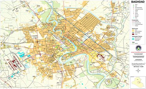 Medieval Baghdad Map