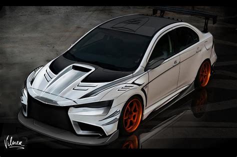 Vilner Previews Mitsubishi EVO X Limited Edition News - Top Speed