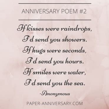 13 Beautiful Anniversary Poems to Inspire - Paper Anniversary by Anna V.