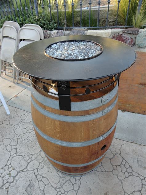 Wine Barrel Fire Pit by LeasureConcepts on Etsy