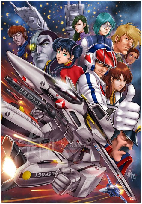 MACROSS poster by FranciscoETCHART on DeviantArt