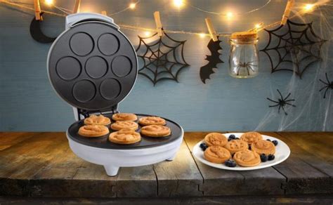 This Halloween Mini Waffle Maker Will Make Spooky Fun Bite-Sized ...