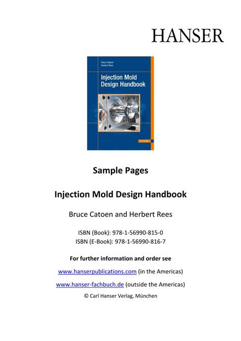 (PDF) Sample Pages Injection Mold Design Handbook - DOKUMEN.TIPS