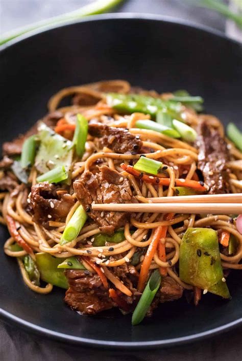 Sesame Beef Stir Fry - Cafe Delites