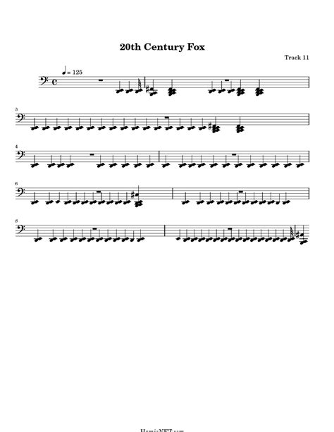 20th Century Fox Theme Sheet Music Trumpet - Theme Image