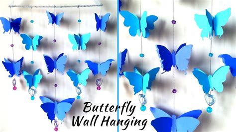 Paper Butterfly Wall Decoration Ideas - teachcreativa.com