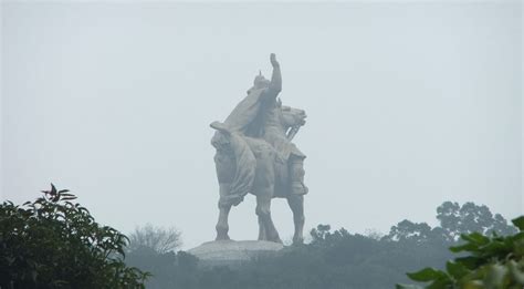 Equestrian statue of Zheng Chenggong (Koxinga) in Quanzhou China