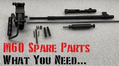 M60 Machine Gun Spare Parts: What You Need - YouTube