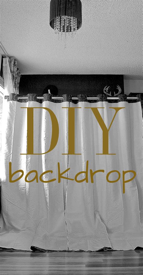 Photography Backdrop Stand DIY - HaveHeart Magazine