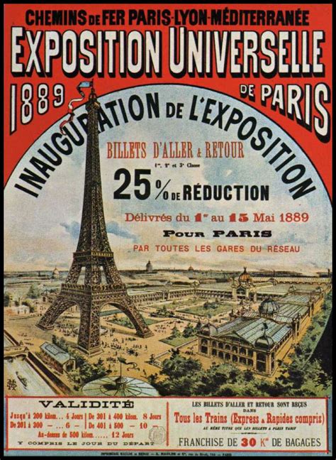 1889 PARIS Exposition Universelle - Fiddlebase