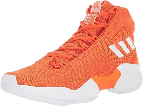 Adidas Men's Pro Bounce 2018 Basketball Shoe, Orange/White/Orange, 19 M ...